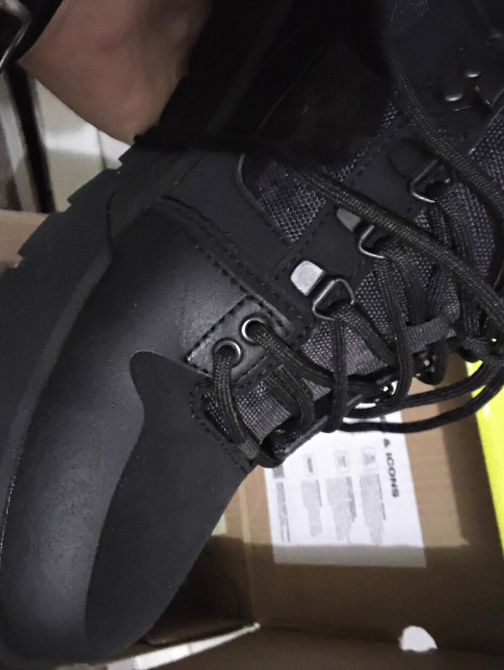 DC Men's Black Lace-Up Tactical Work Boots/Sneakers - Picture 10 of 14